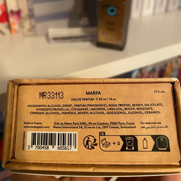 Memo Paris Marfa 30mL almost new - Picture 3 of 4